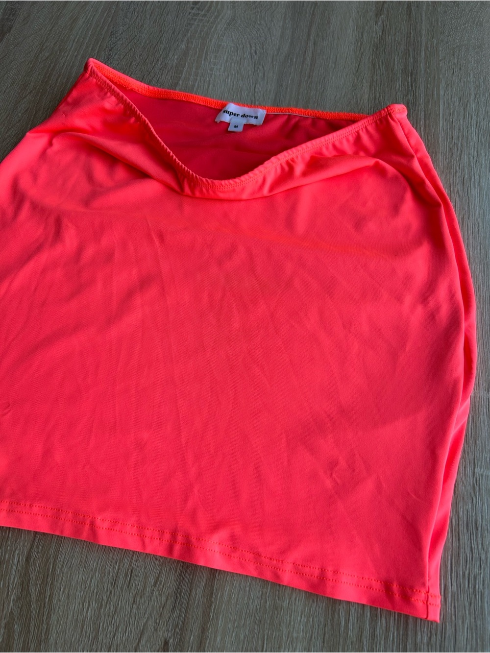 Superdown Revole Neon Pink Mini Skirt M Medium